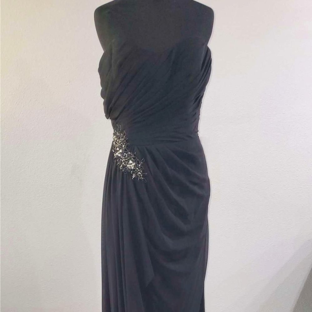 Long Draped Dress